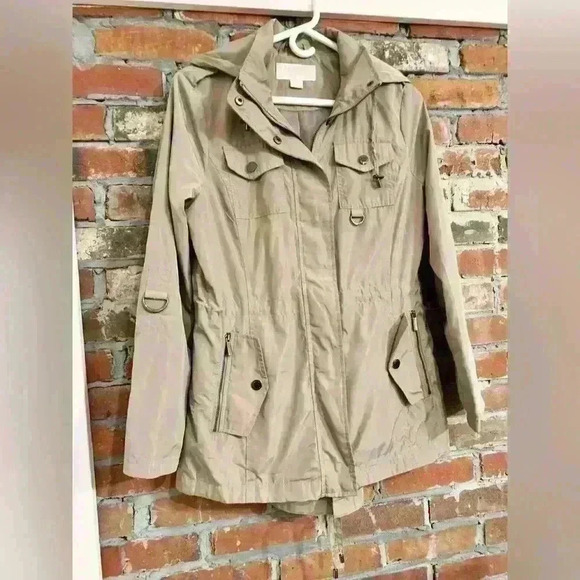 Michael Kors Utility Jacket Size Small - Picture 2 of 13
